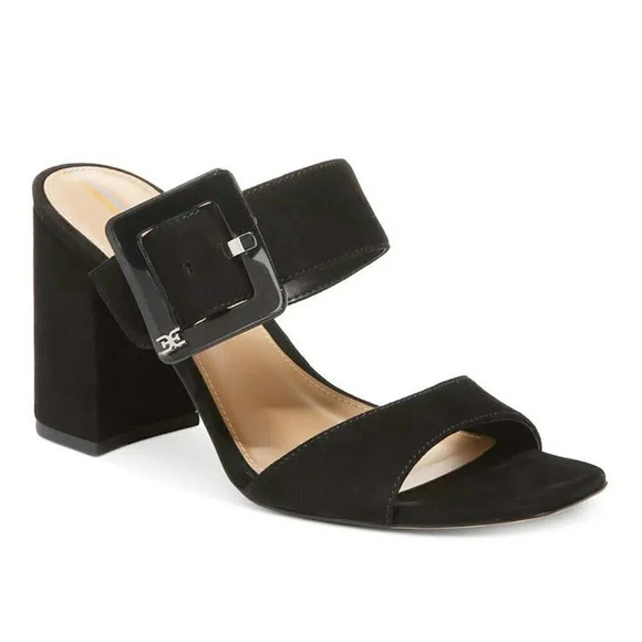 Sam Edelman Dalton Women's Buckled Block-Heel City Sandals Size 7.5 (MSRP $140) - Picture 1 of 9